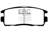 Bremsbelagsatz, Scheibenbremse Hinterachse EBC Brakes DP61797 Bild Bremsbelagsatz, Scheibenbremse Hinterachse EBC Brakes DP61797