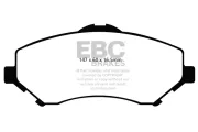 Bremsbelagsatz, Scheibenbremse Vorderachse EBC Brakes DP41798R