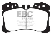 Bremsbelagsatz, Scheibenbremse Vorderachse EBC Brakes DP41811R