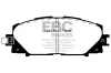 Bremsbelagsatz, Scheibenbremse Vorderachse EBC Brakes DP21817 Bild Bremsbelagsatz, Scheibenbremse Vorderachse EBC Brakes DP21817