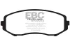 Bremsbelagsatz, Scheibenbremse Vorderachse EBC Brakes DP1818
