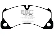 Bremsbelagsatz, Scheibenbremse Vorderachse EBC Brakes DP51835NDX