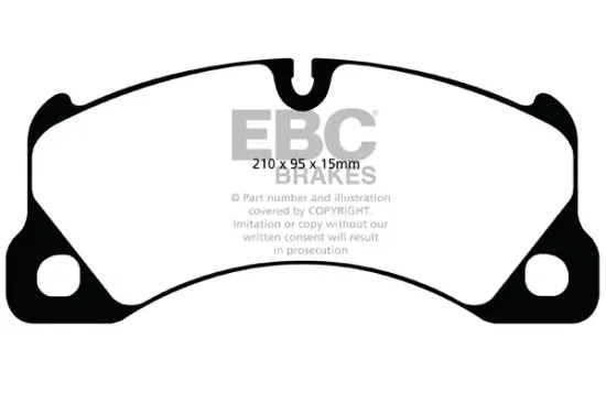 Bremsbelagsatz, Scheibenbremse Vorderachse EBC Brakes DP51835NDX Bild Bremsbelagsatz, Scheibenbremse Vorderachse EBC Brakes DP51835NDX