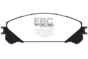 Bremsbelagsatz, Scheibenbremse Vorderachse EBC Brakes DP61837