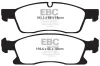Bremsbelagsatz, Scheibenbremse Vorderachse EBC Brakes DP1871 Bild Bremsbelagsatz, Scheibenbremse Vorderachse EBC Brakes DP1871