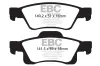 Bremsbelagsatz, Scheibenbremse Hinterachse EBC Brakes DP41872R Bild Bremsbelagsatz, Scheibenbremse Hinterachse EBC Brakes DP41872R