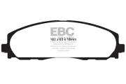 Bremsbelagsatz, Scheibenbremse Vorderachse EBC Brakes DP41888R