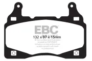 Bremsbelagsatz, Scheibenbremse Vorderachse EBC Brakes DP31895C