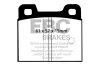 Bremsbelagsatz, Scheibenbremse Vorderachse EBC Brakes DP193