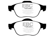 Bremsbelagsatz, Scheibenbremse Vorderachse EBC Brakes DP1958