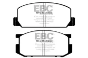 Bremsbelagsatz, Scheibenbremse Vorderachse EBC Brakes DP402