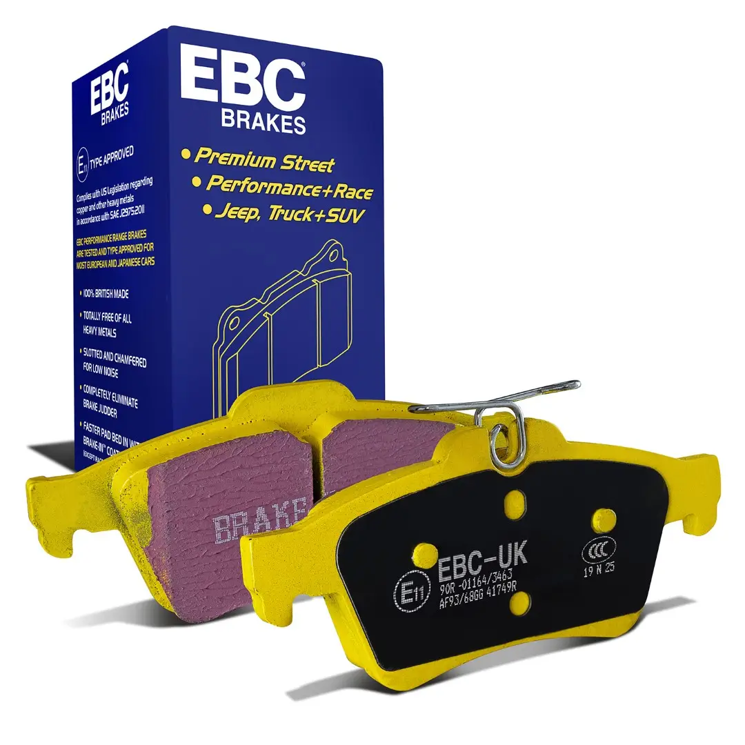 Bremsbelagsatz, Scheibenbremse Vorderachse Hinterachse EBC Brakes DP41749R