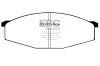 Bremsbelagsatz, Scheibenbremse Vorderachse EBC Brakes DP445 Bild Bremsbelagsatz, Scheibenbremse Vorderachse EBC Brakes DP445