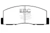 Bremsbelagsatz, Scheibenbremse Vorderachse EBC Brakes DP461 Bild Bremsbelagsatz, Scheibenbremse Vorderachse EBC Brakes DP461