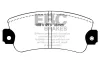 Bremsbelagsatz, Scheibenbremse Vorderachse EBC Brakes DP2485 Bild Bremsbelagsatz, Scheibenbremse Vorderachse EBC Brakes DP2485