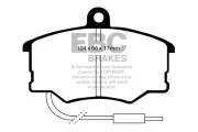 Bremsbelagsatz, Scheibenbremse Vorderachse EBC Brakes DP616