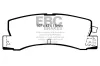 Bremsbelagsatz, Scheibenbremse Hinterachse EBC Brakes DP629 Bild Bremsbelagsatz, Scheibenbremse Hinterachse EBC Brakes DP629