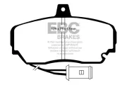 Bremsbelagsatz, Scheibenbremse Vorderachse EBC Brakes DP2630