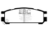 Bremsbelagsatz, Scheibenbremse Hinterachse EBC Brakes DP821 Bild Bremsbelagsatz, Scheibenbremse Hinterachse EBC Brakes DP821