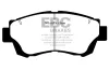 Bremsbelagsatz, Scheibenbremse Vorderachse EBC Brakes DP3874C Bild Bremsbelagsatz, Scheibenbremse Vorderachse EBC Brakes DP3874C