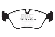 Bremsbelagsatz, Scheibenbremse Vorderachse EBC Brakes DP4880R