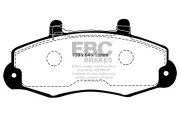 Bremsbelagsatz, Scheibenbremse Vorderachse EBC Brakes DP918/2