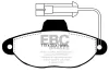 Bremsbelagsatz, Scheibenbremse Vorderachse EBC Brakes DP2945 Bild Bremsbelagsatz, Scheibenbremse Vorderachse EBC Brakes DP2945