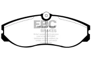 Bremsbelagsatz, Scheibenbremse Vorderachse EBC Brakes DP6947