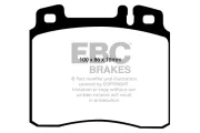 Bremsbelagsatz, Scheibenbremse Vorderachse EBC Brakes DP963
