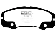 Bremsbelagsatz, Scheibenbremse Vorderachse EBC Brakes DP973/2