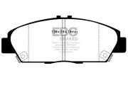 Bremsbelagsatz, Scheibenbremse Vorderachse EBC Brakes DP2975