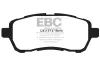 Bremsbelagsatz, Scheibenbremse Vorderachse EBC Brakes DPX2003 Bild Bremsbelagsatz, Scheibenbremse Vorderachse EBC Brakes DPX2003