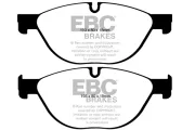 Bremsbelagsatz, Scheibenbremse Vorderachse EBC Brakes DP42019R