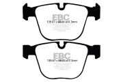 Bremsbelagsatz, Scheibenbremse Hinterachse EBC Brakes DP22020