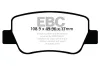 Bremsbelagsatz, Scheibenbremse Hinterachse EBC Brakes DP22027 Bild Bremsbelagsatz, Scheibenbremse Hinterachse EBC Brakes DP22027
