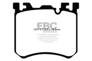 Bremsbelagsatz, Scheibenbremse Vorderachse EBC Brakes DP42091R