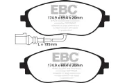 Hochleistungs-Bremsbelagsatz EBC Brakes DP82127RP1