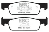 Bremsbelagsatz, Scheibenbremse Vorderachse EBC Brakes DPX2146 Bild Bremsbelagsatz, Scheibenbremse Vorderachse EBC Brakes DPX2146