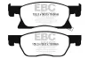 Bremsbelagsatz, Scheibenbremse Vorderachse EBC Brakes DP42266R Bild Bremsbelagsatz, Scheibenbremse Vorderachse EBC Brakes DP42266R