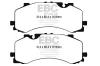 Bremsbelagsatz, Scheibenbremse Vorderachse EBC Brakes DP42279R Bild Bremsbelagsatz, Scheibenbremse Vorderachse EBC Brakes DP42279R
