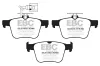Bremsbelagsatz, Scheibenbremse Hinterachse EBC Brakes DP42295R Bild Bremsbelagsatz, Scheibenbremse Hinterachse EBC Brakes DP42295R