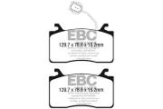 Bremsbelagsatz, Scheibenbremse Vorderachse EBC Brakes DP32325C
