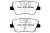 Bremsbelagsatz, Scheibenbremse Hinterachse EBC Brakes DPX2344 Bild Bremsbelagsatz, Scheibenbremse Hinterachse EBC Brakes DPX2344