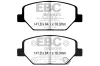 Bremsbelagsatz, Scheibenbremse Vorderachse EBC Brakes DP22351 Bild Bremsbelagsatz, Scheibenbremse Vorderachse EBC Brakes DP22351