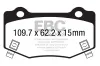 Bremsbelagsatz, Scheibenbremse Hinterachse EBC Brakes DP33023C Bild Bremsbelagsatz, Scheibenbremse Hinterachse EBC Brakes DP33023C