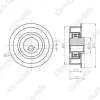 Spannrolle, Zahnriemen GMB GT80480 Bild Spannrolle, Zahnriemen GMB GT80480