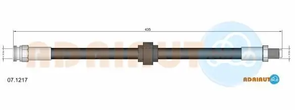 Bremsschlauch ADRIAUTO 07.1217
