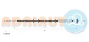 Seilzug, Feststellbremse hinten links ADRIAUTO 11.0246.1