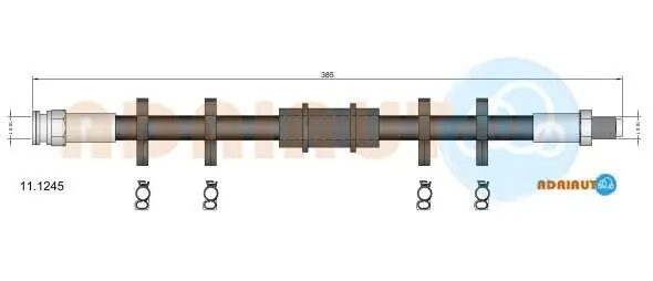 Bremsschlauch ADRIAUTO 11.1245