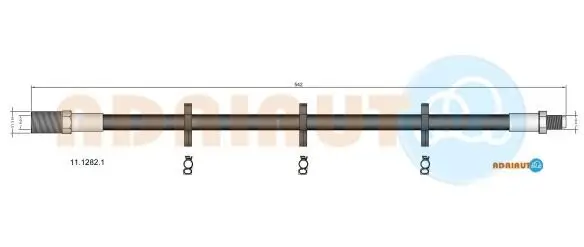 Bremsschlauch Hinterachse links Hinterachse rechts ADRIAUTO 11.1282.1